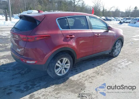 2017 Kia Sportage Lx из США, поврежденный, VIN KNDPMCAC1H7040412